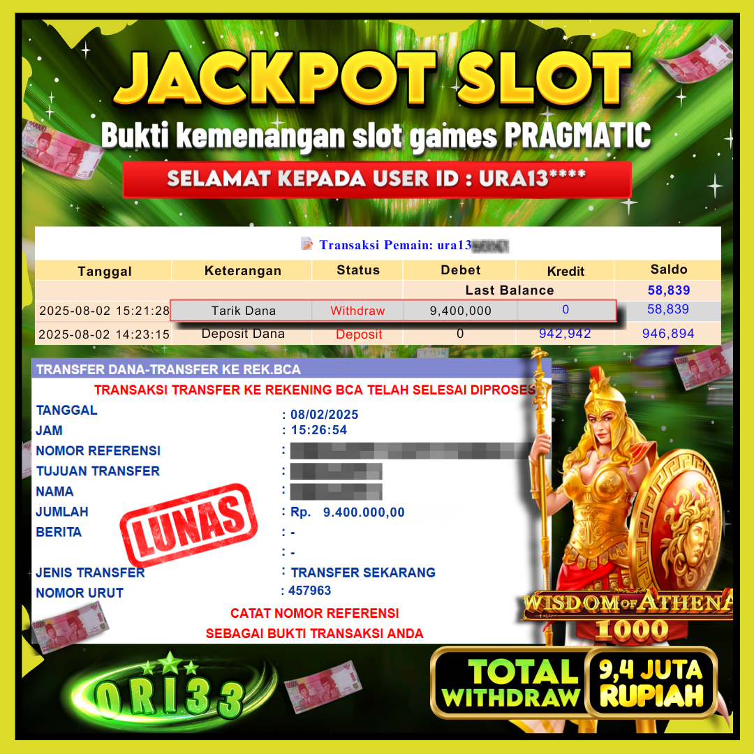 Bukti Jackpot