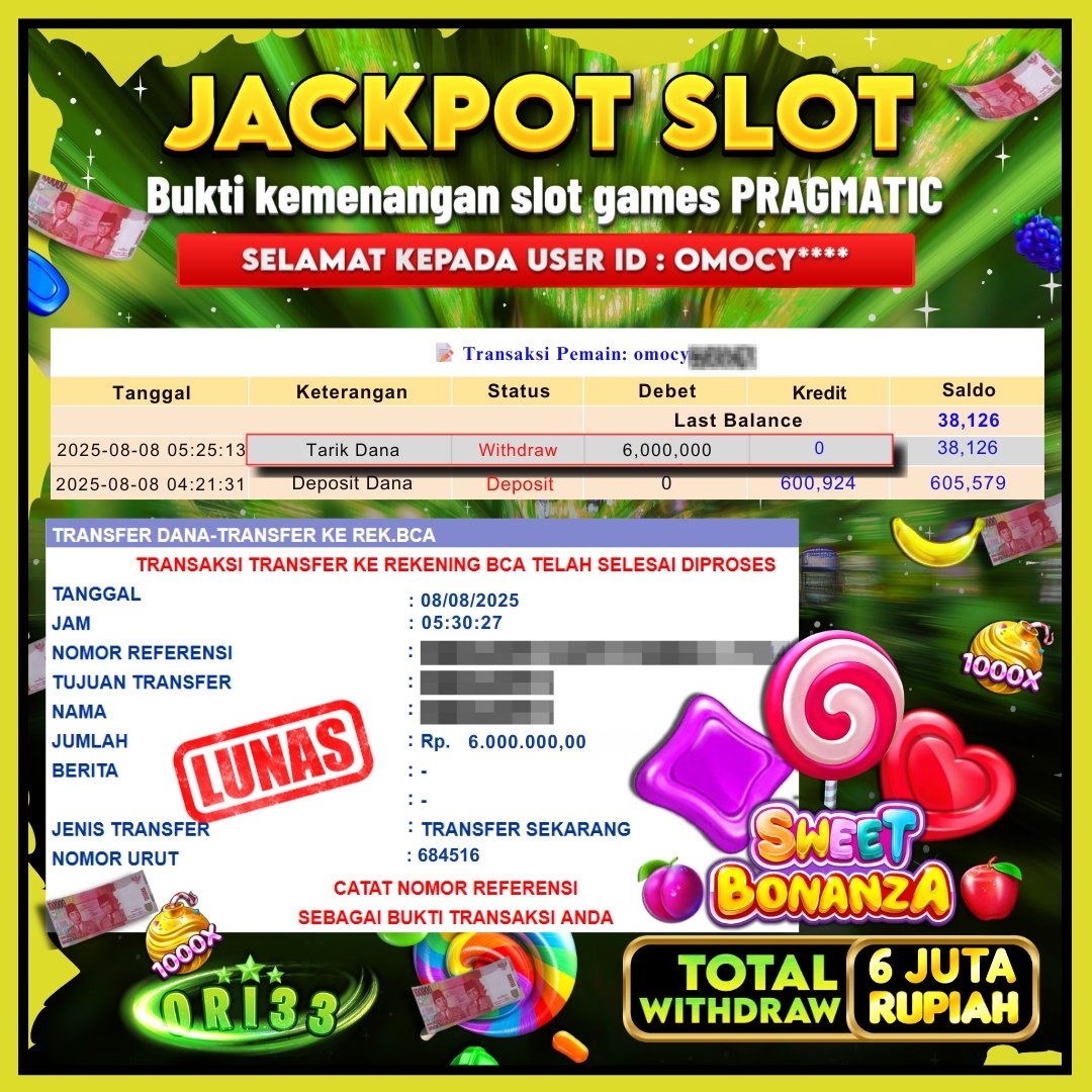 Bukti Jackpot