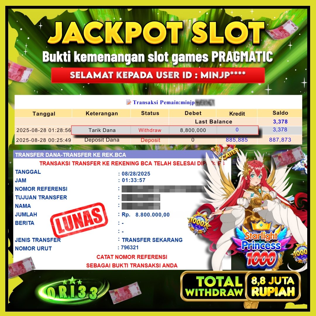 Bukti Jackpot