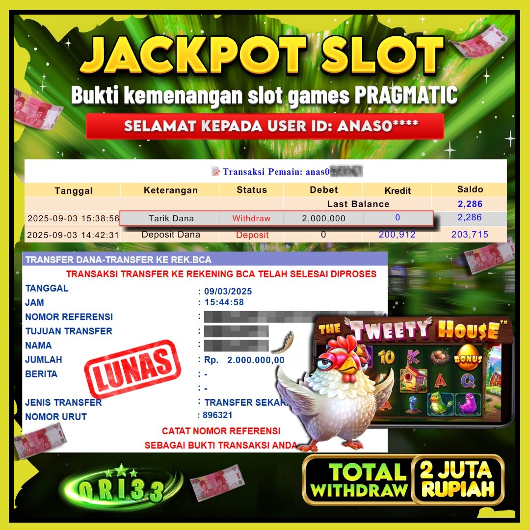Bukti Jackpot