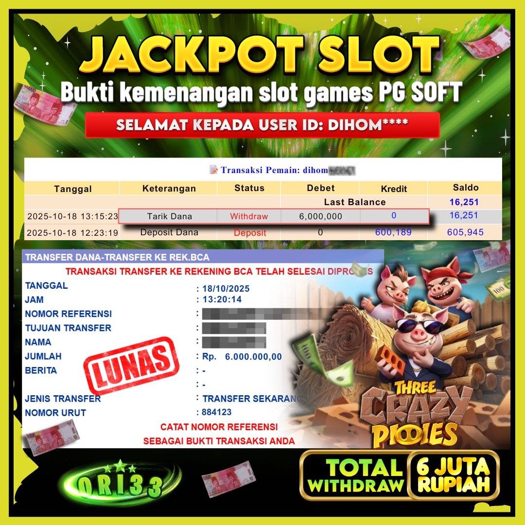 Bukti Jackpot