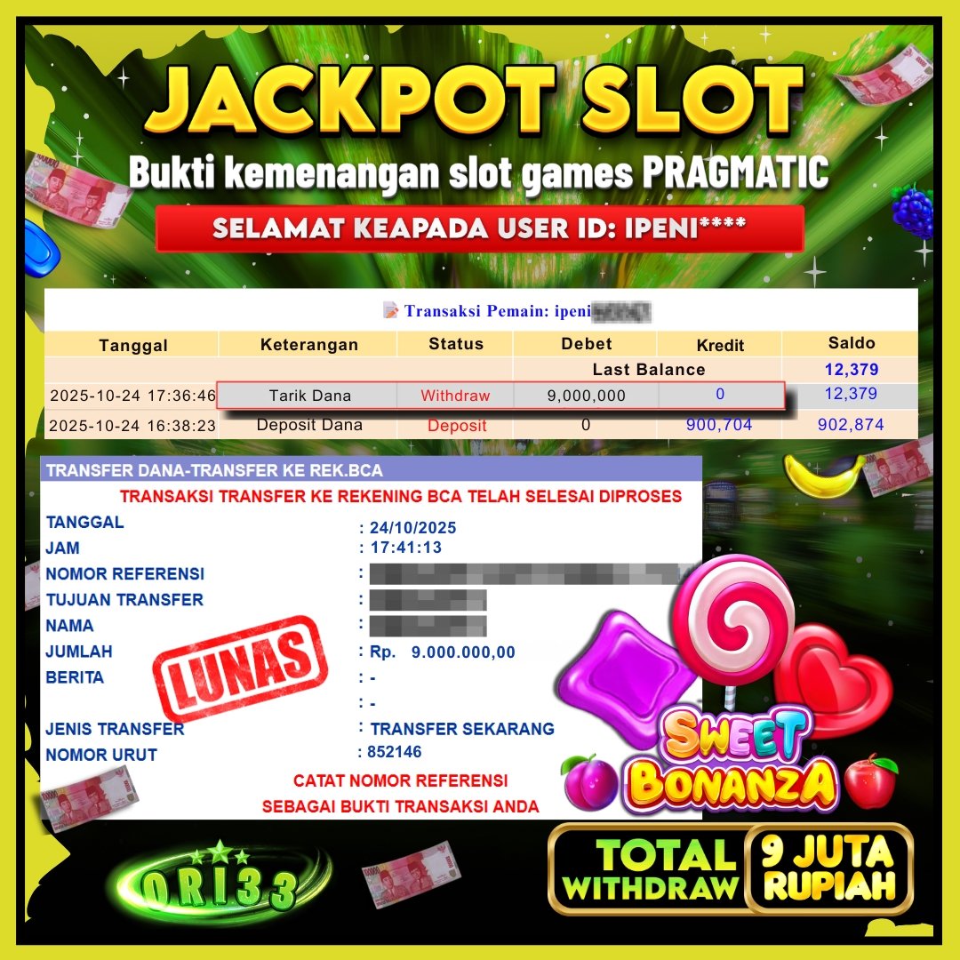 Bukti Jackpot